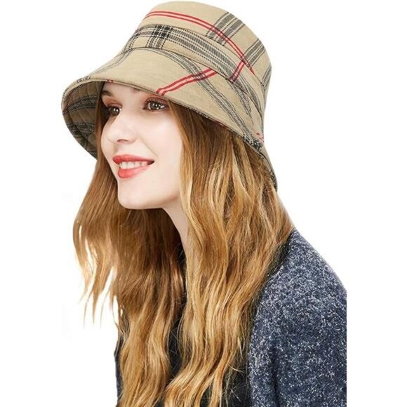 DOCILA Bucket Hats for Women Trendy Print Reversible Bucket Hat Packable All - Picture 6 of 6